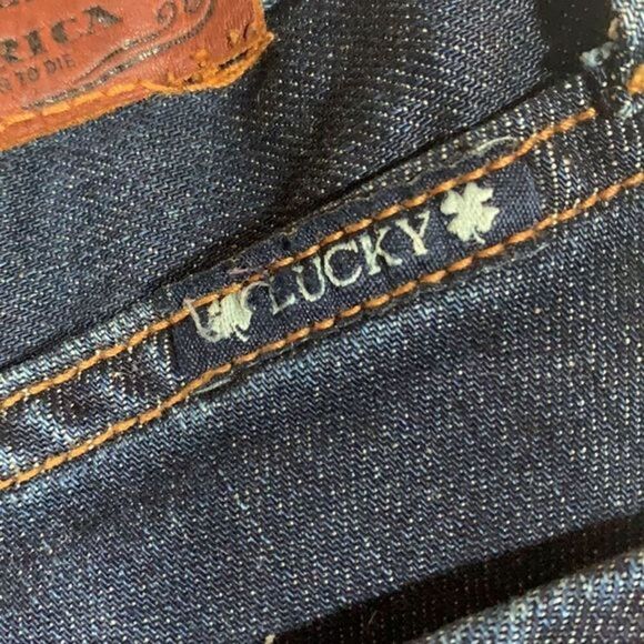 Lucky Brand Lola Boot Blue Jeans - Picture 8 of 8